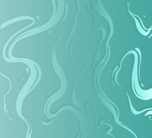 Turquoise Liquid Marble 